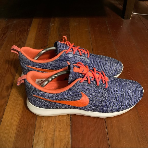 Nike Flyknit Rosherun “Persion Violet” Size 9.5 Purple 677243-500 RARE - Picture 3 of 7